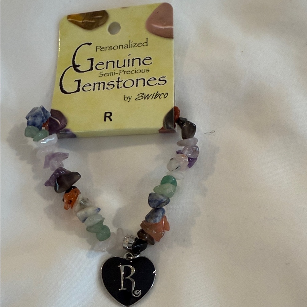 Genuine Gemstones Multicolor Bracelet by